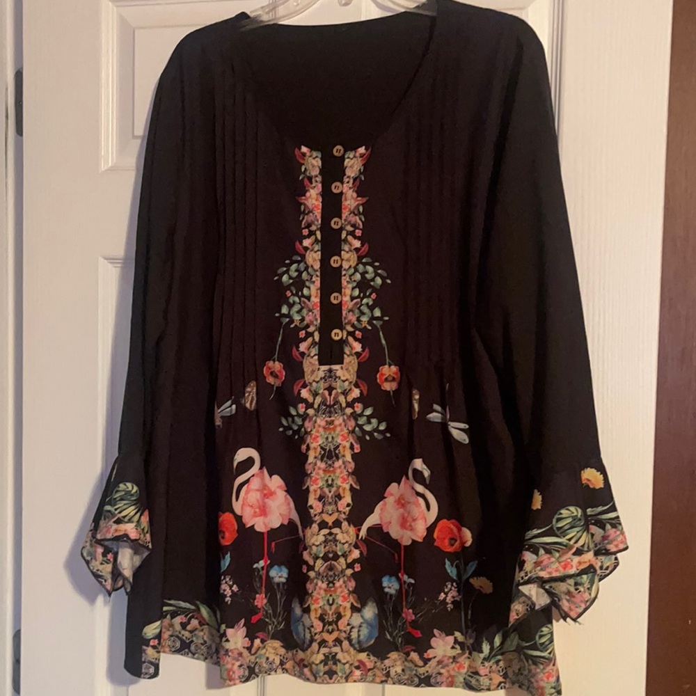 Eclectic fashion top